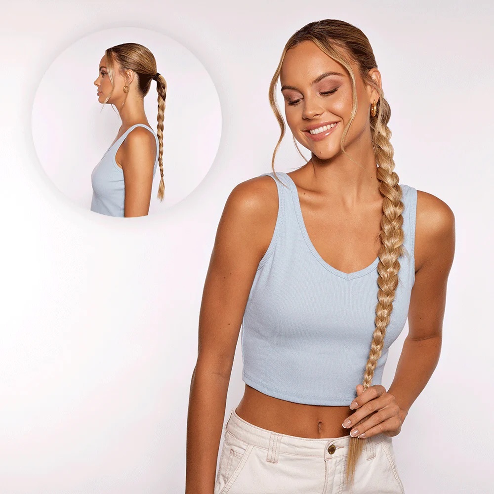 Lara Honey 34” Ponytail Hair Extension